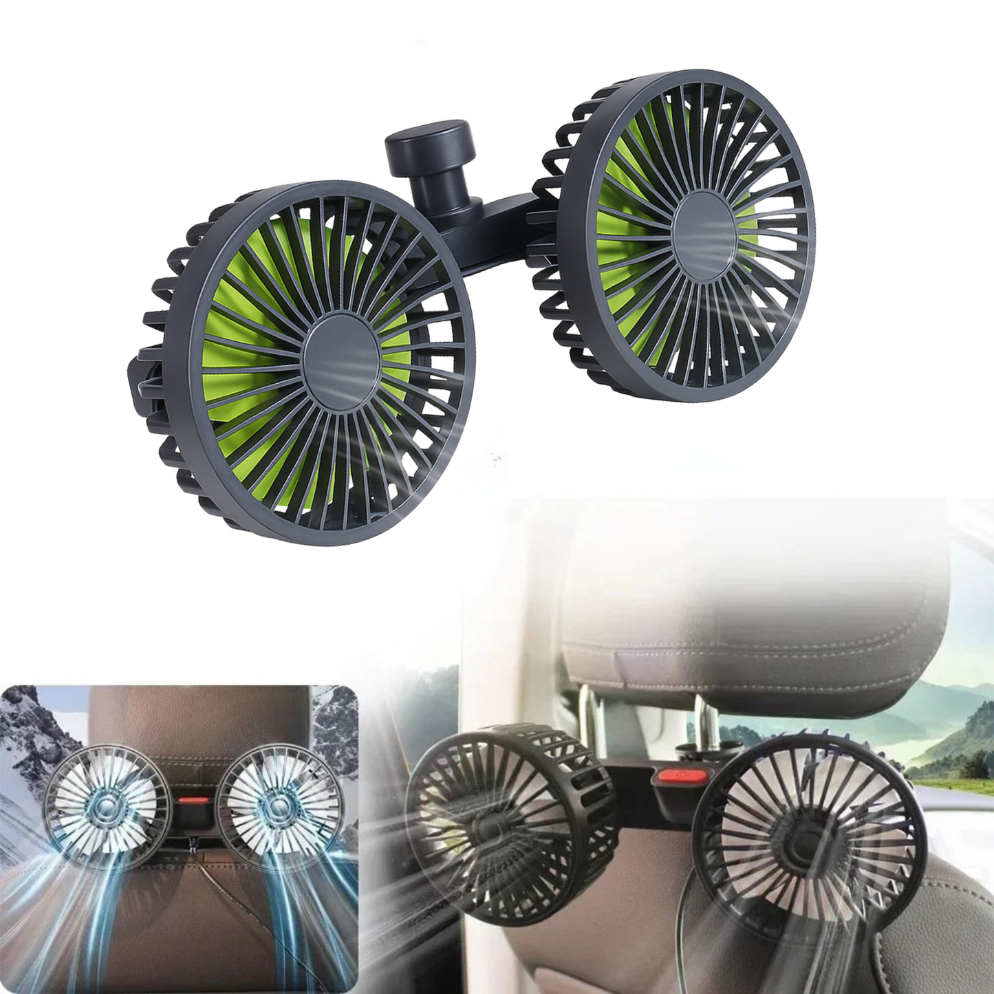 Dual-Headed Fan