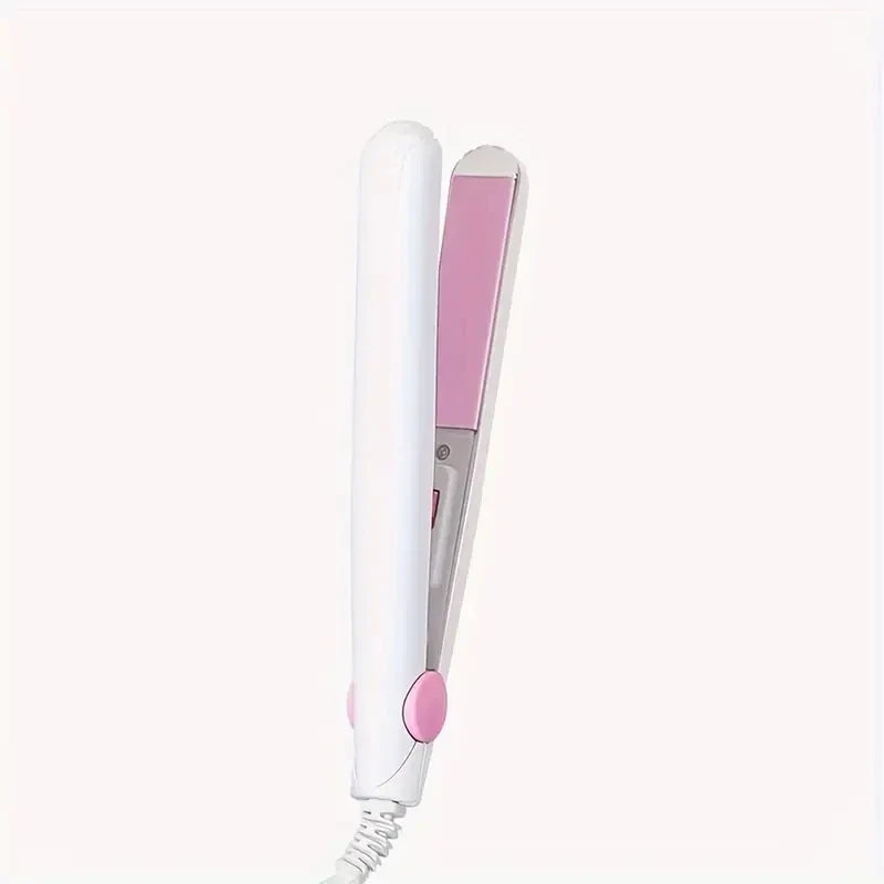 Mini Hair Straightener With Non-Damaging Ceramic Plate