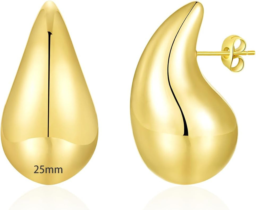 Gold Drop Earrings 