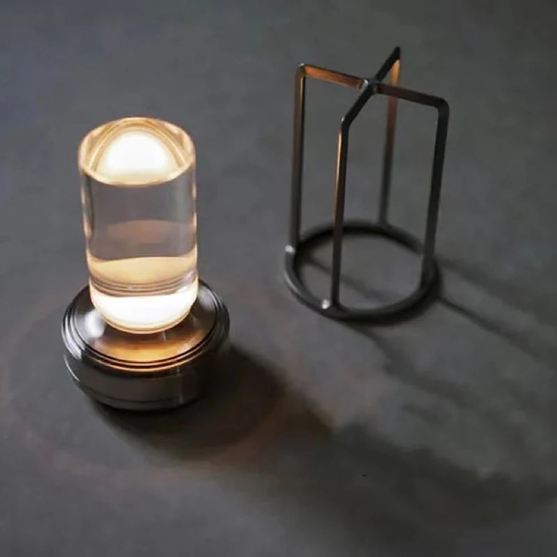 Crystal Bedside Table Lamp LED Touch