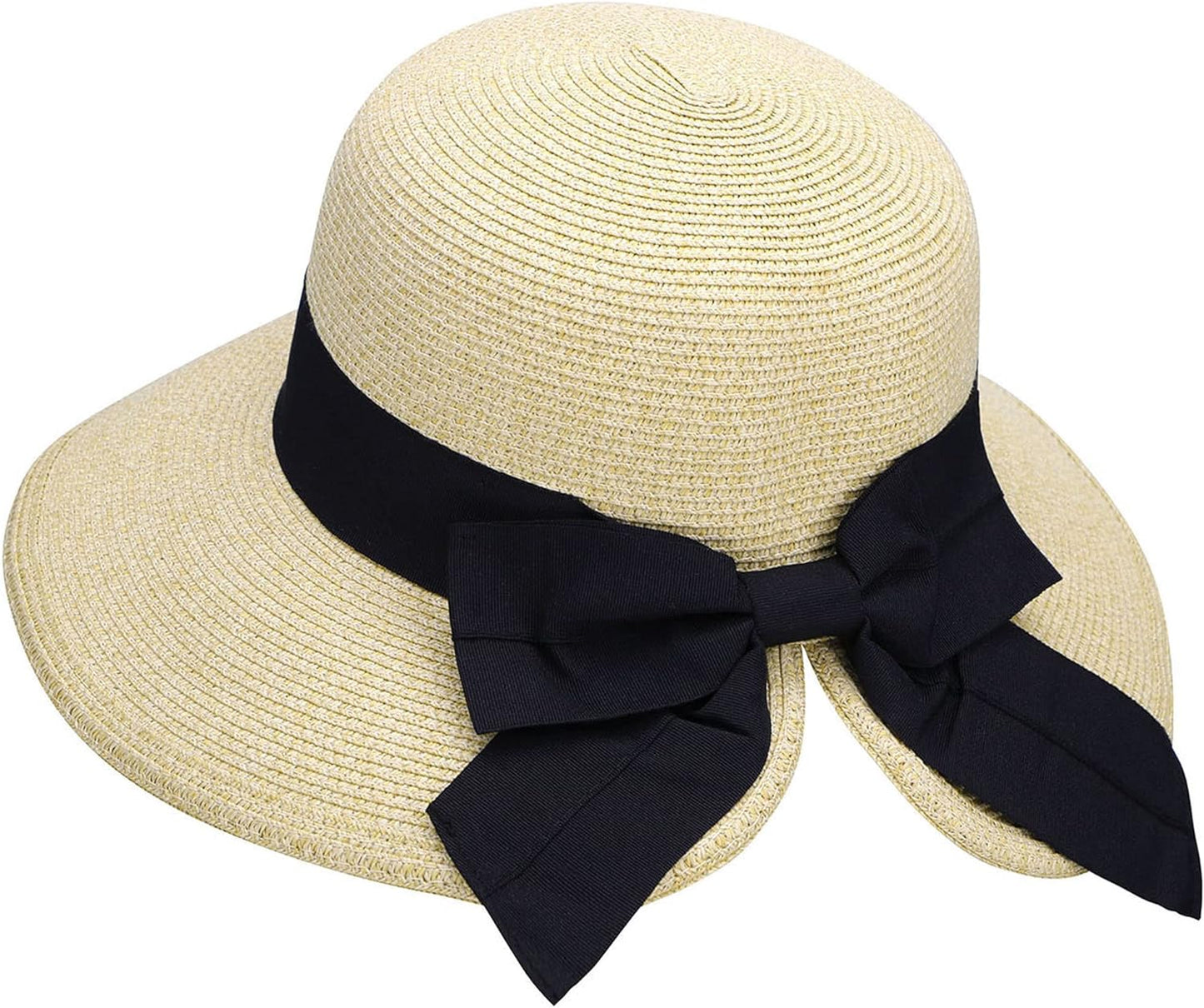 Verabella Sun Hats for Women UPF 50+ Women'S Lightweight Foldable/Packable Beach Sun Hat