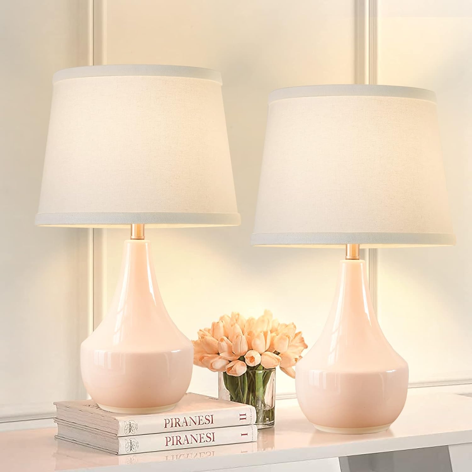 Classic Ceramic Table Lamp - Set of 2