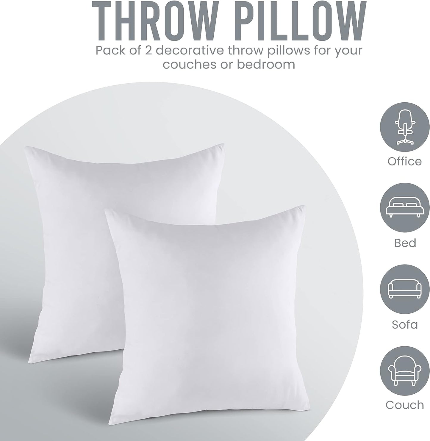 Utopia Pillows Insert - Indoor