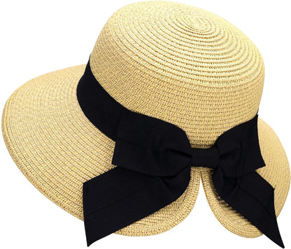 Verabella Sun Hats for Women UPF 50+ Women'S Lightweight Foldable/Packable Beach Sun Hat