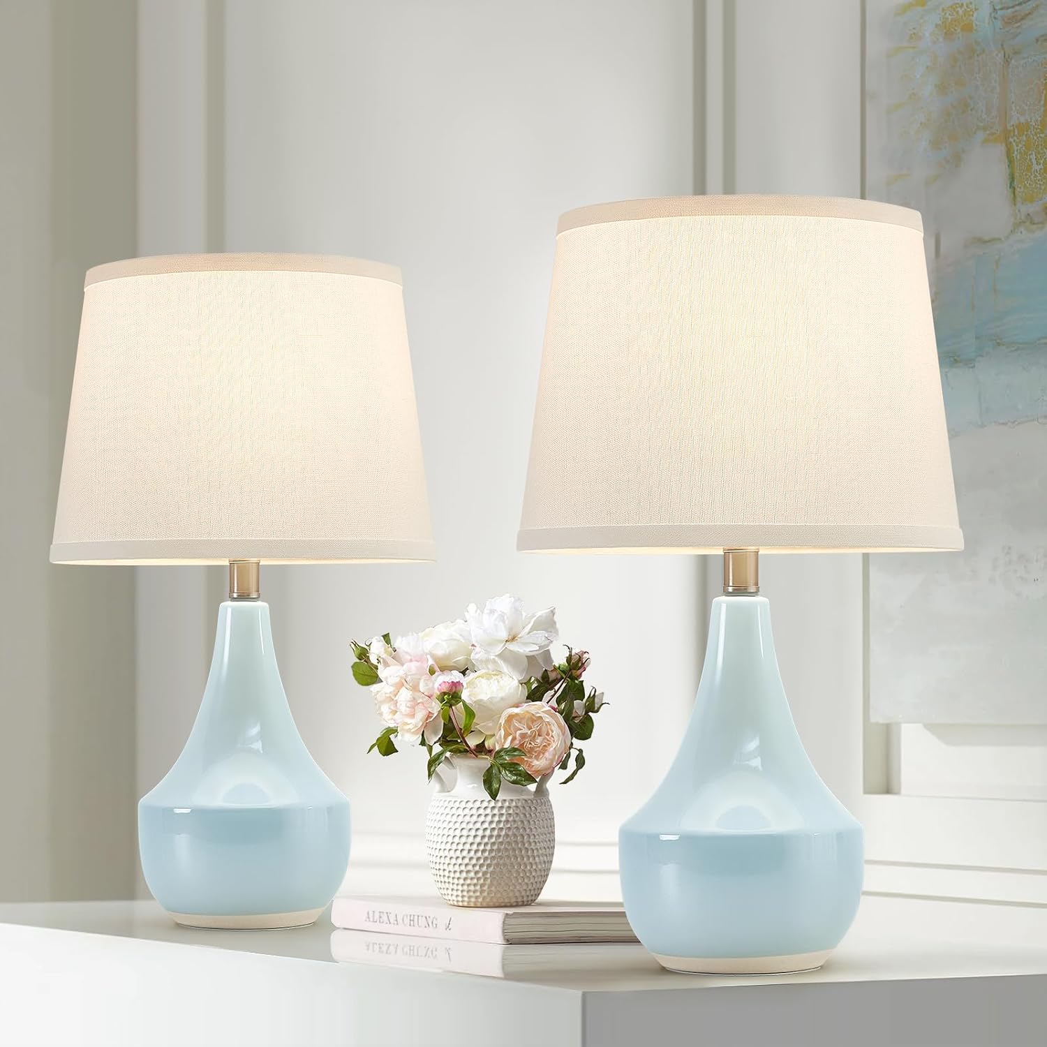 Classic Ceramic Table Lamp - Set of 2