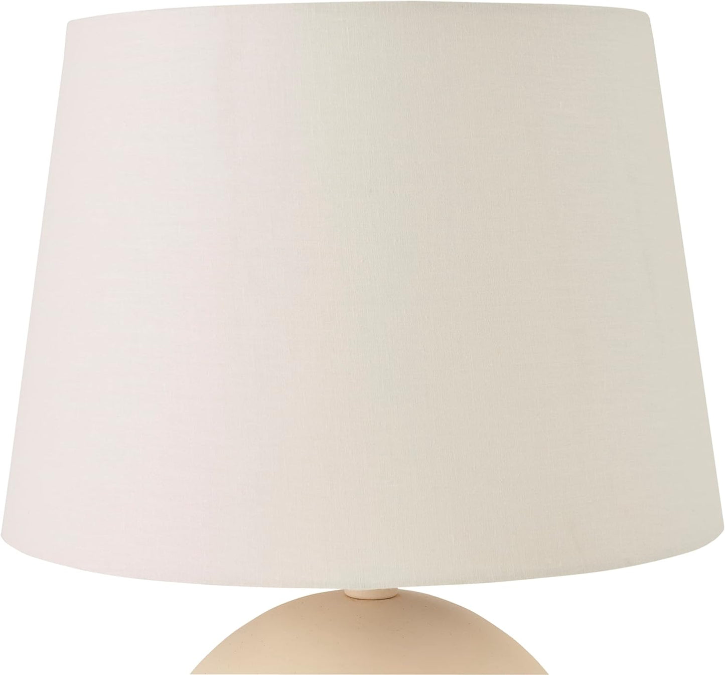 Nourison 18" Modern Ivory Lamp