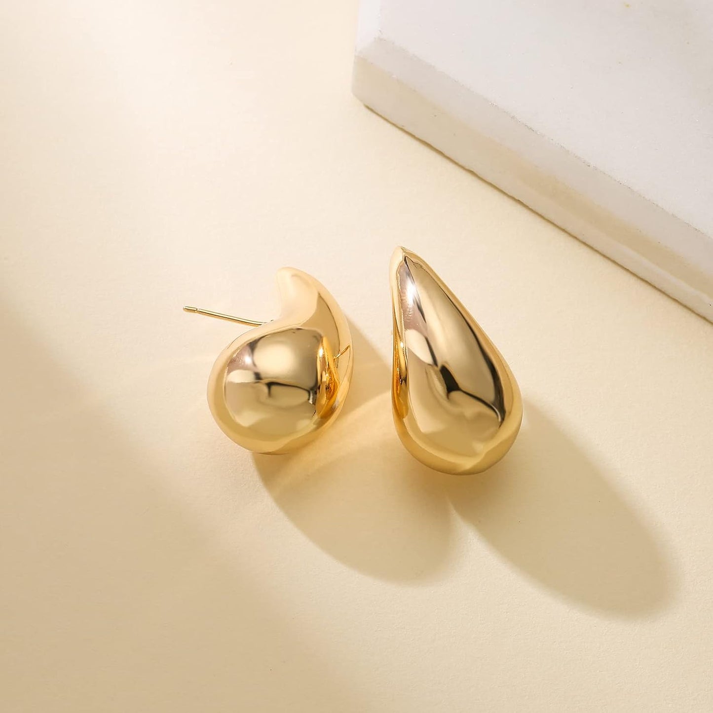 Gold Drop Earrings 