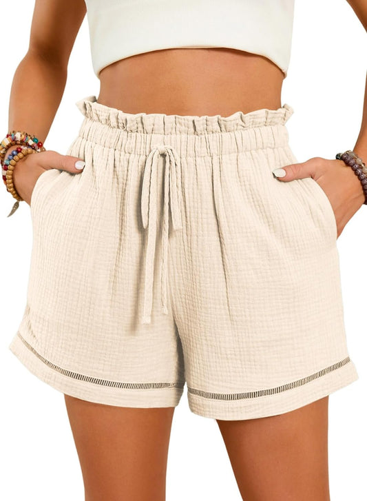 High Waisted Go-Anywhere Beach Shorts