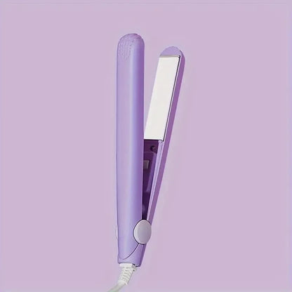 Mini Hair Straightener, Multi-Color Splint, Quick Heating, Non-Damaging Ceramic Plate, Bangs Clip, Curling and Straightening