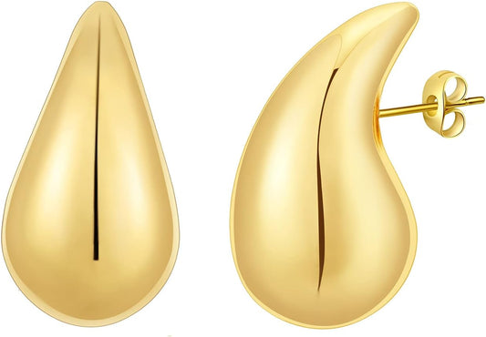 Gold Drop Earrings 