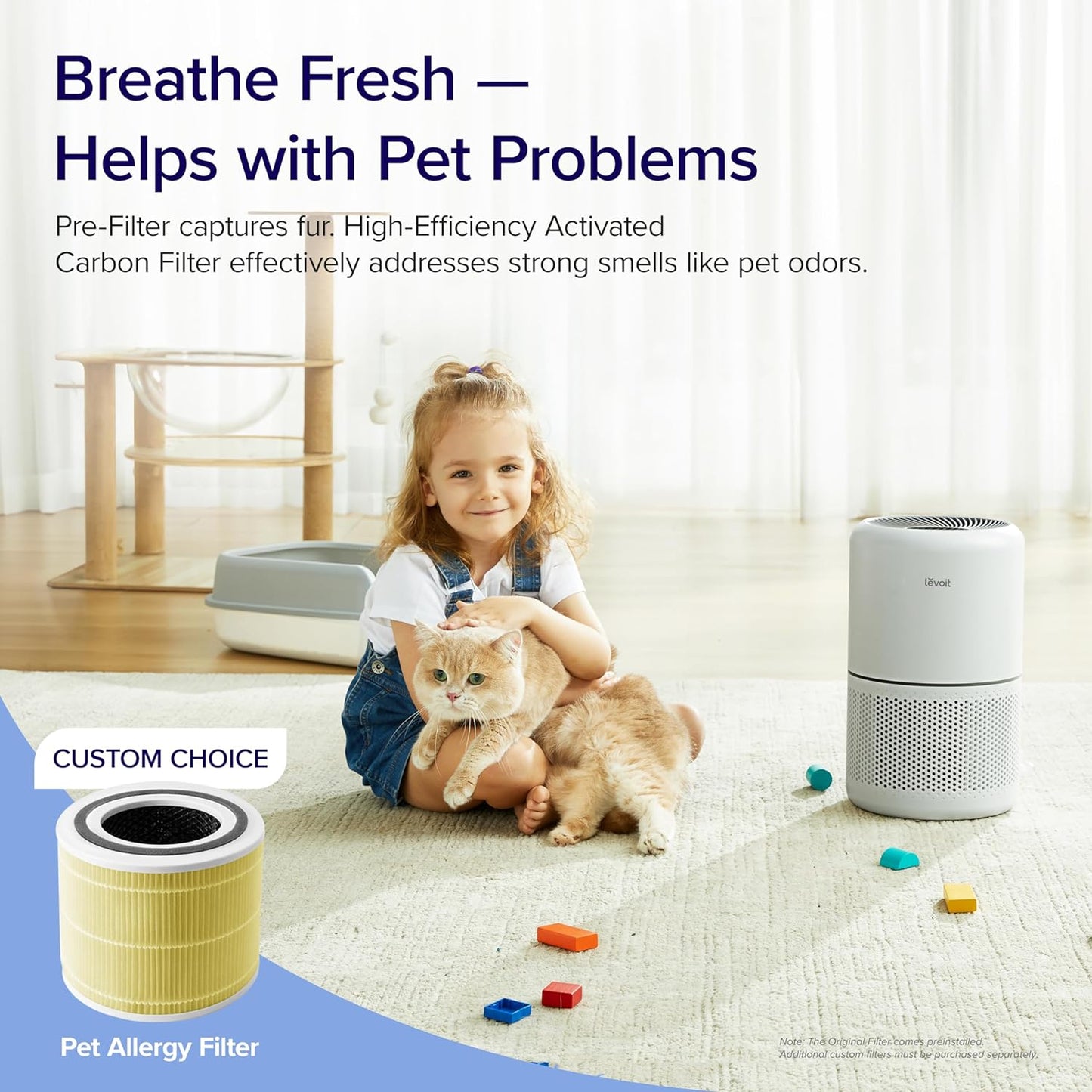 LEVOIT Air Purifier for Home Allergies 